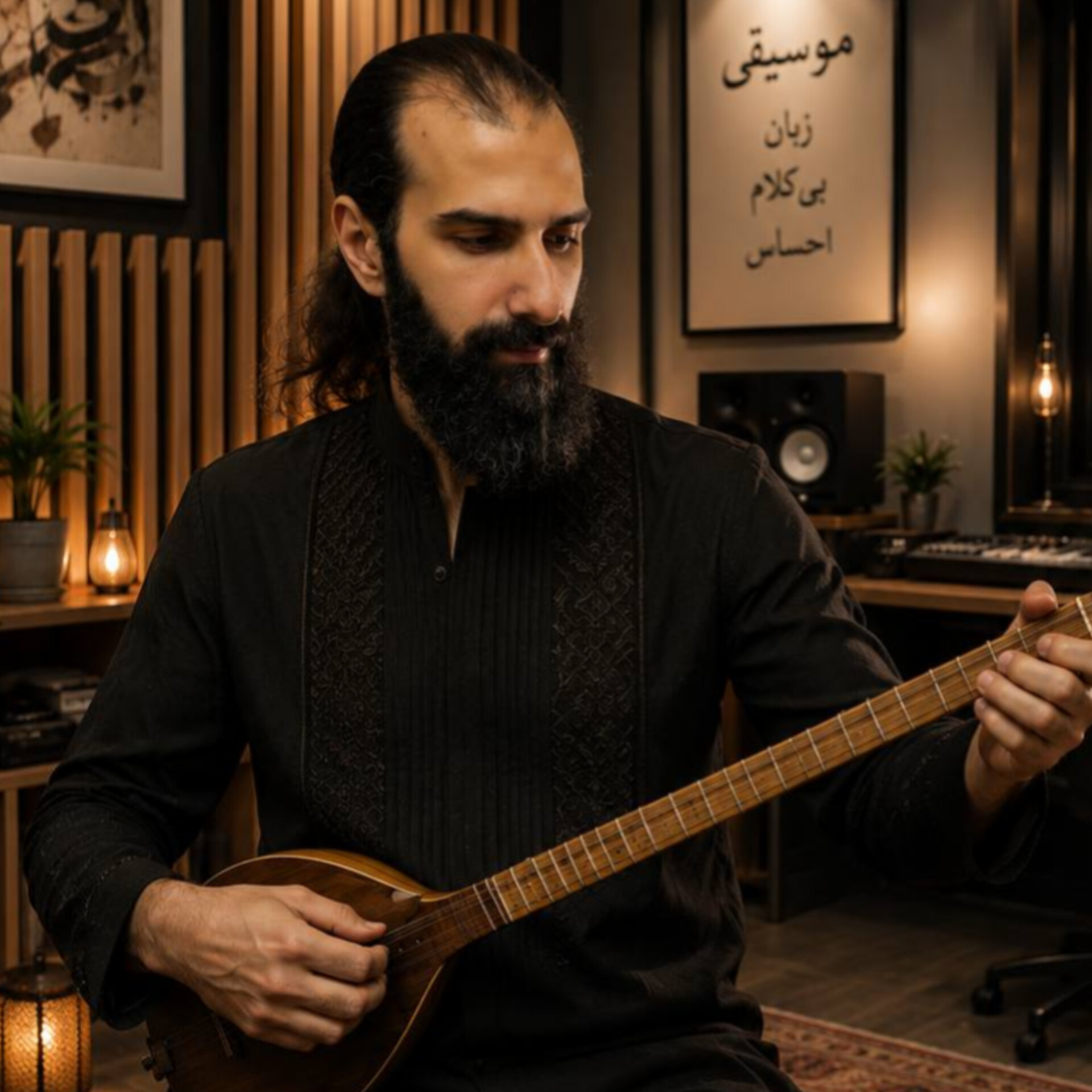 رضا شکیبی مدرس و پژوهشگر موسیقی ایرانی نوازنده سه تار